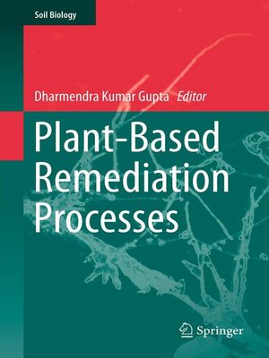cover image of Plant-Based Remediation Processes